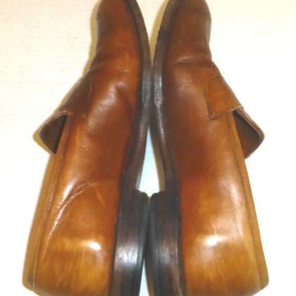 Allen Edmonds Lake Forest Men's Leather Shoes Size: 9 EEE Brown PLEASE READ - Picture 6 of 12
